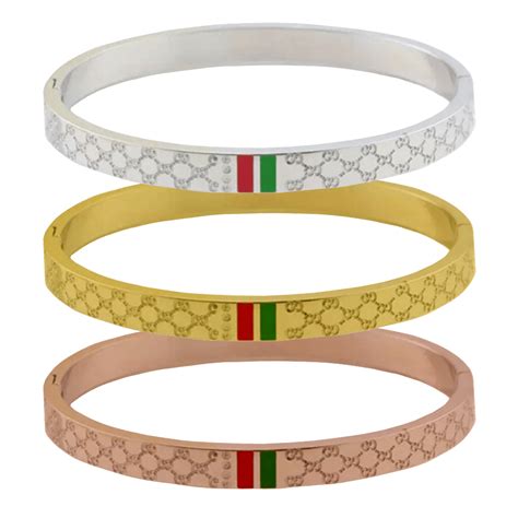 gucci bangles gold|genuine gucci bangles uk.